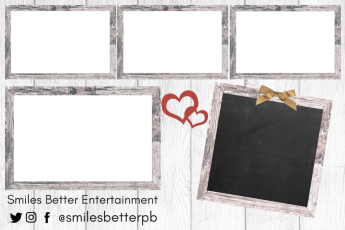 Smiles Better Shabby Chic Photobooth