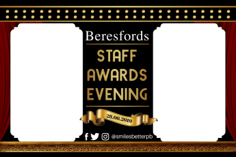 Beresfords Staff Awards Photobooth