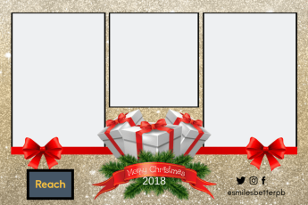 Reach Gold and Red Christmas
