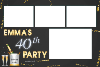 Emmas 40th Party 3rd Dec Photobooth