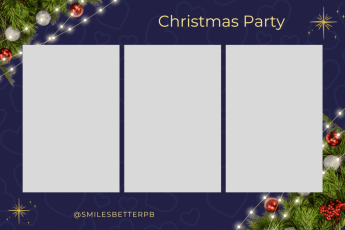 Navy Festive Christmas Party