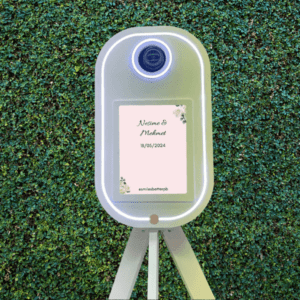 White DSLR Social Pod