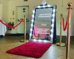 Southdowns Manor Magic Mirror photo booth hire