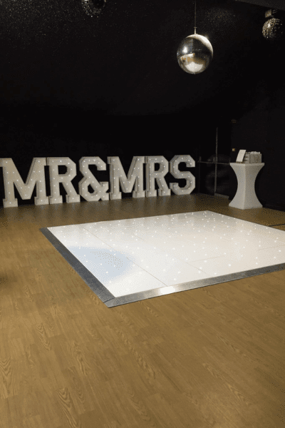 Dancefloor Hire Essex Wedding