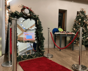 Apton Hall Wedding Magic Mirror Photo Booth