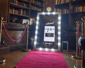 Magic Mirror Photobooth at Gosfield Hall Wedding