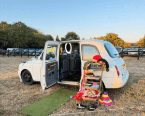 White London Taxi outdoor Photo booth