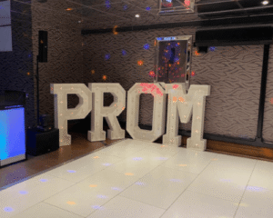 Prom Light up Letters